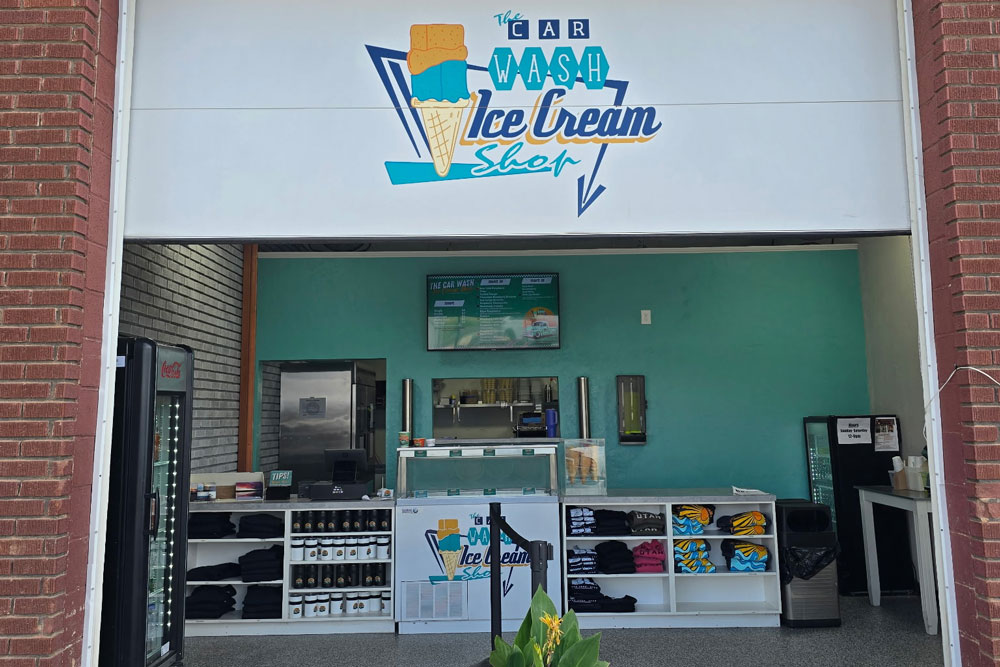 Entry to Ice Cream Shop